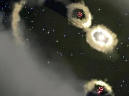 νεαροί πλανήτες δακτύλιοι σκόνης