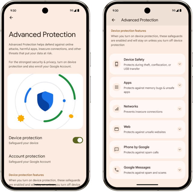 Android Advanced Protection