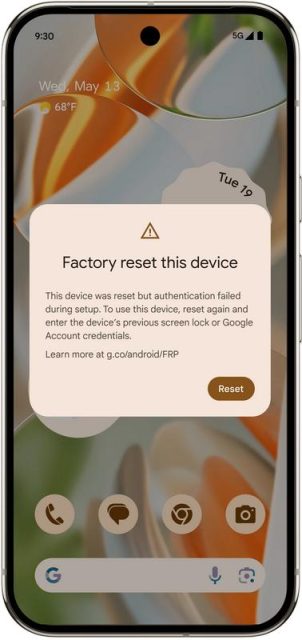 FRP Android 16 ασφάλεια 