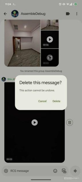 google messages βίντεο αλλαγή 