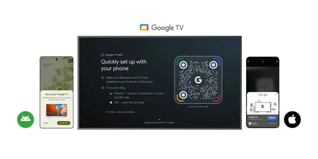 google TV αλλαγές εγκατάσταση