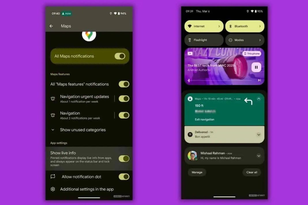 Google Maps Live Updates