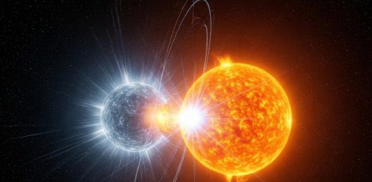 Αστρονόμοι παρατήρησαν για πρώτη φορά αστέρι να περιφέρεται μέσα σε άλλο αστέρι!