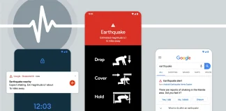 σύστημα προειδοποίησης σεισμών Samsung