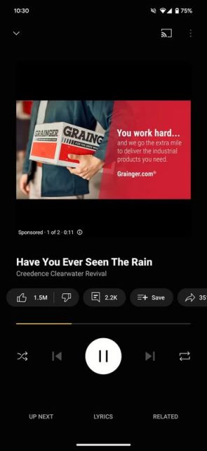 youtube music ads 