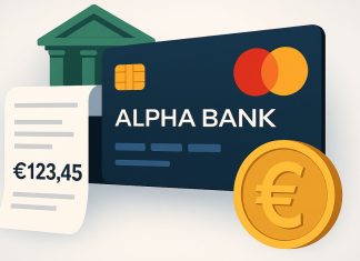 alpha bank χρέωση
