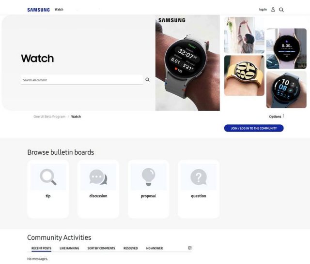 Samsung One UI Watch 