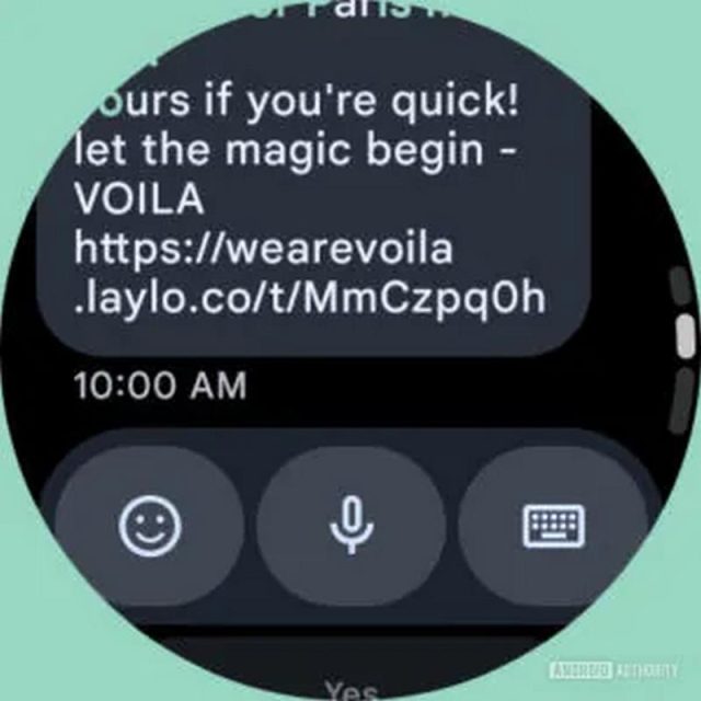 google messages wearos