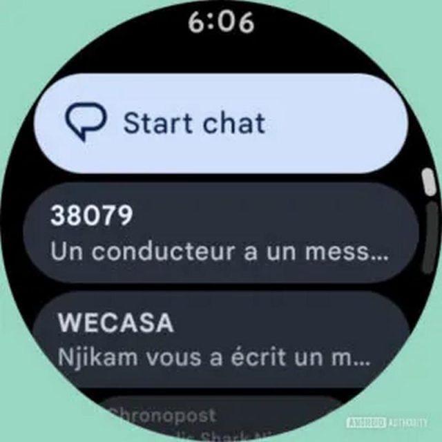 google messages wearos