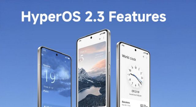 HyperOS 2.3 βελτιώσεις 