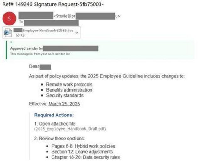 kaspersky phishing email 