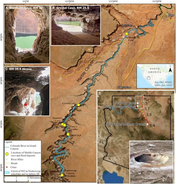 λίμνη αστεροειδής Canyon