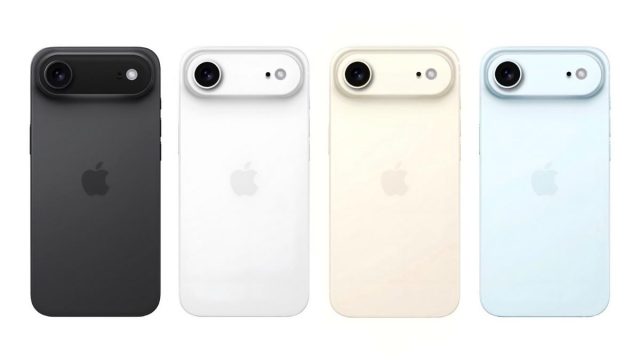 iPhone 17 και iPhone 17 Air χρώματα
