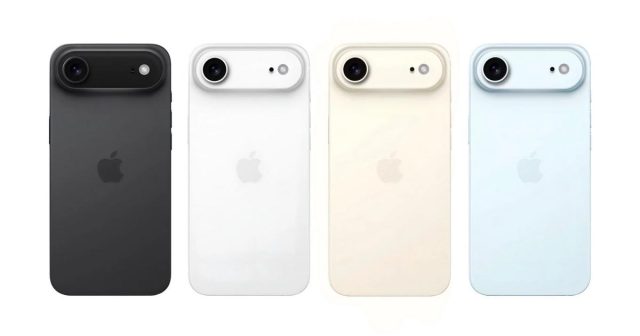 iPhone 17 Air χρώματα διαρροή