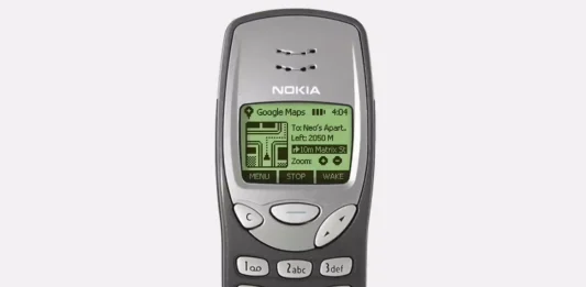 Nokia 3210 Google Maps