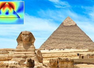 μυστηριώδης ενέργεια πυραμίδας Γκίζας