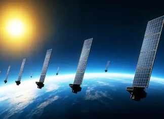 δορυφόροι Starlink spaceX