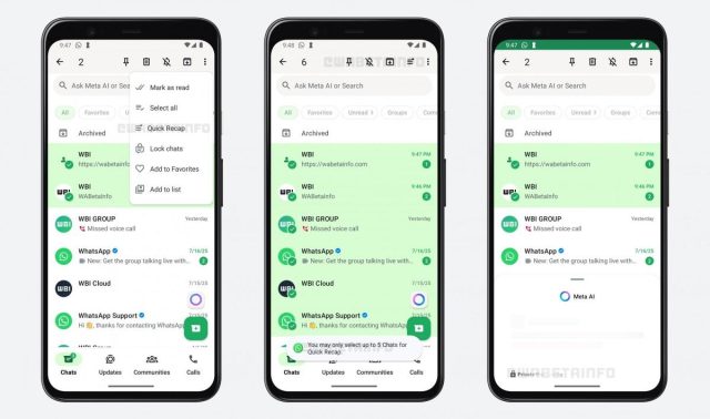 Whatsapp μηνύματα Android 