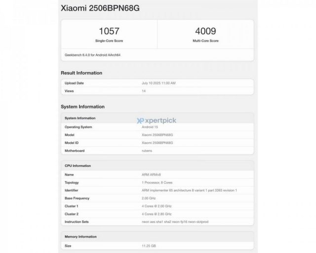 xiaomi 15t pro