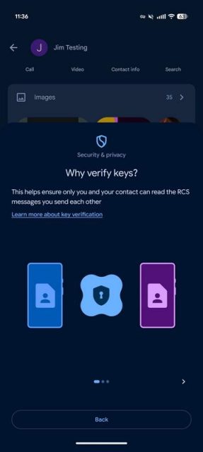 google messages QR