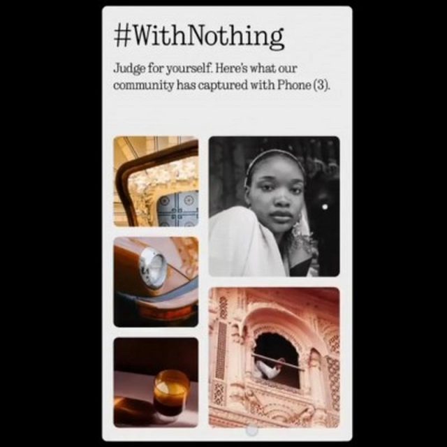 Nothing Phone 3 fake δείγματα εικόνες