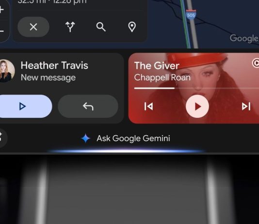 Android Auto 15.1 εντοπισμός θέσης