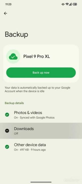 android backup αντίγραφα