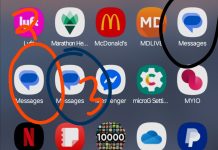 εφαρμογή SMS Samsung κινητά