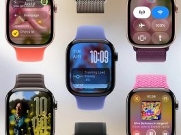 Apple watch liquid glass