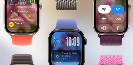 Apple watch liquid glass
