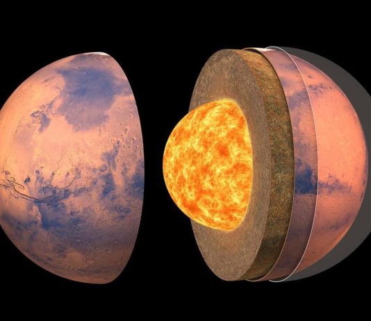 Το Insight της NASA αποκάλυψε μια μεγάλη έκπληξη για στον πυρήνα του Άρη! πυρήνα του Άρη