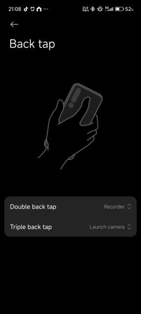 Back Tap