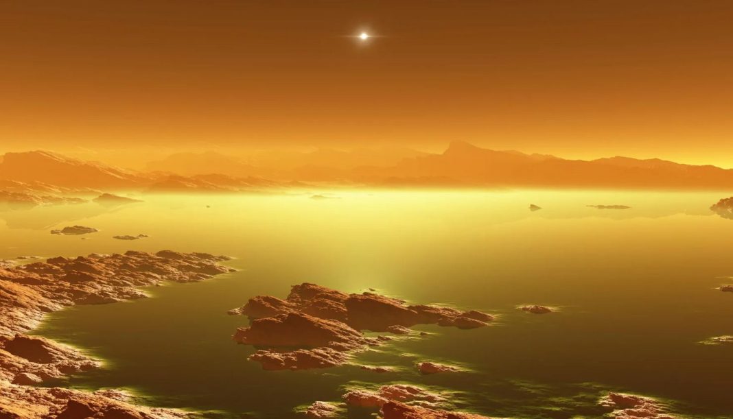 nasa τιτάνα ζωή