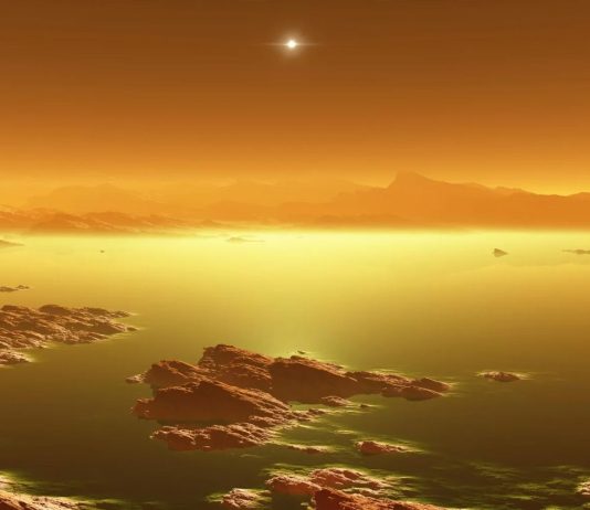 nasa τιτάνα ζωή