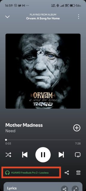 Spotify Lossless