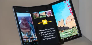 Το πρώτο tri-fold τηλέφωνο της Samsung.