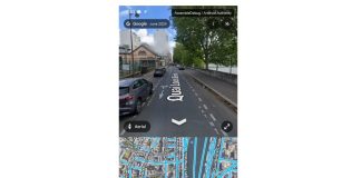 πλήκτρο Google Maps Street View