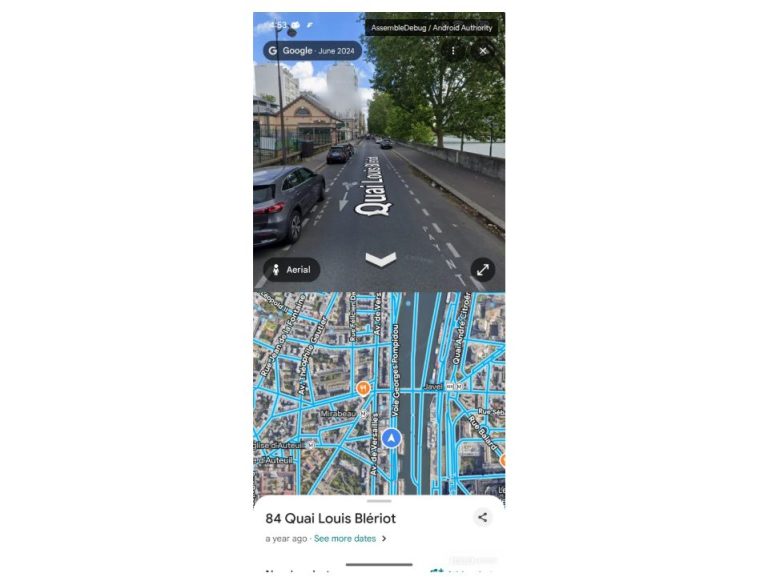 πλήκτρο Google Maps Street View