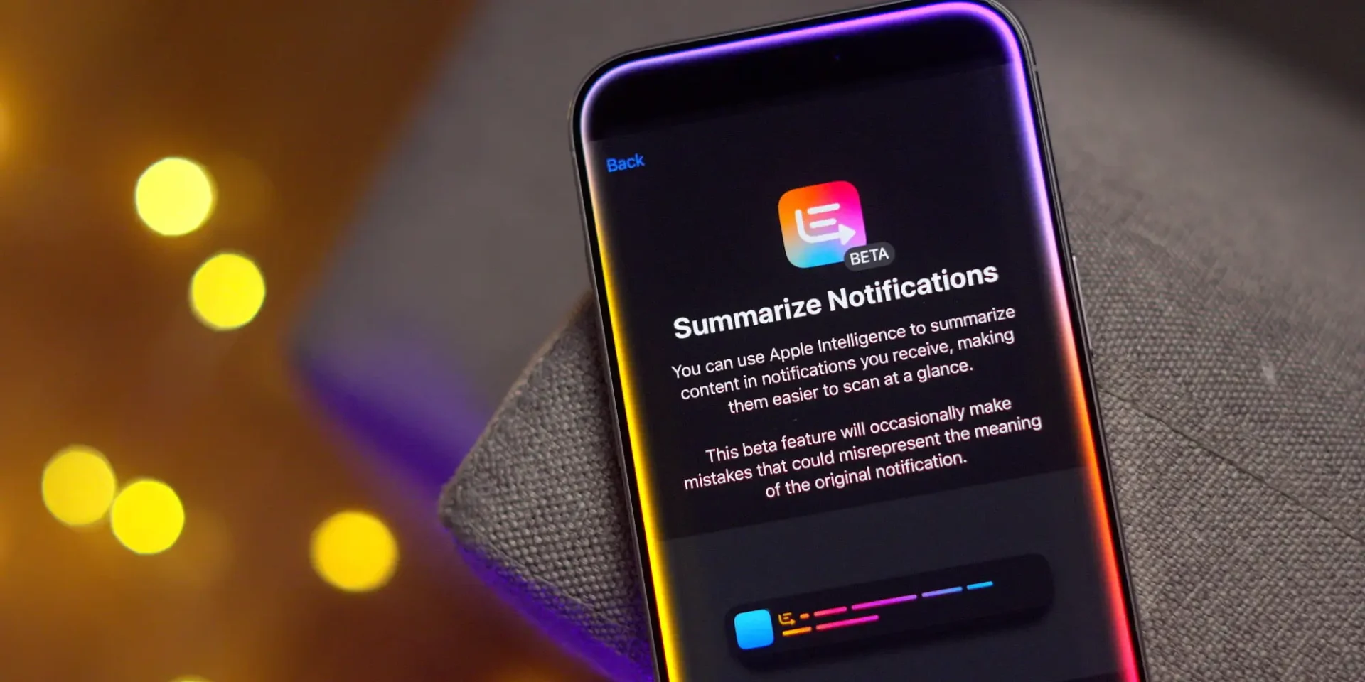 Το iOS 26 φέρνει πίσω μια αμφιλεγόμενη λειτουργία Τεχνητής Νοημοσύνης