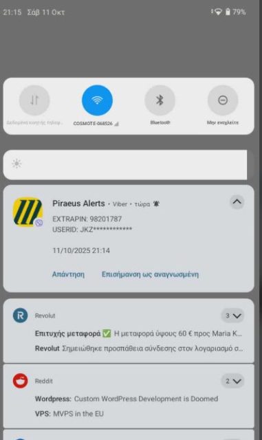 viber extra pin