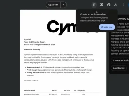 Η Google μετατρέπει τα PDF σε ήχο μέσα από το Drive