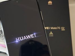 Huawei Mate 70 Air: Το πολύ λεπτό ποζάρει στην κάμερα! Mate 70 Air