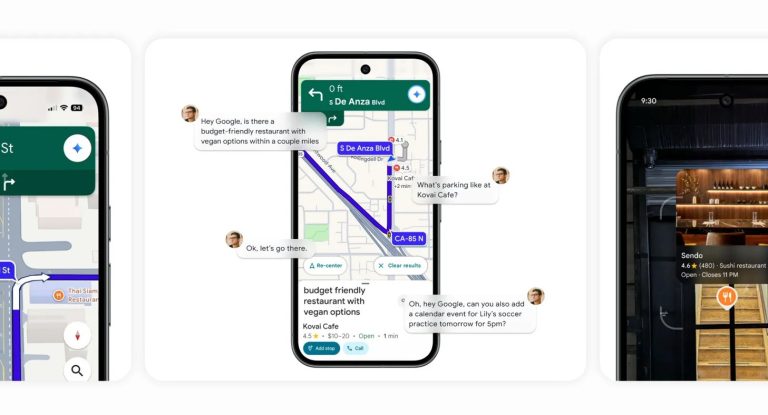 google maps gemini