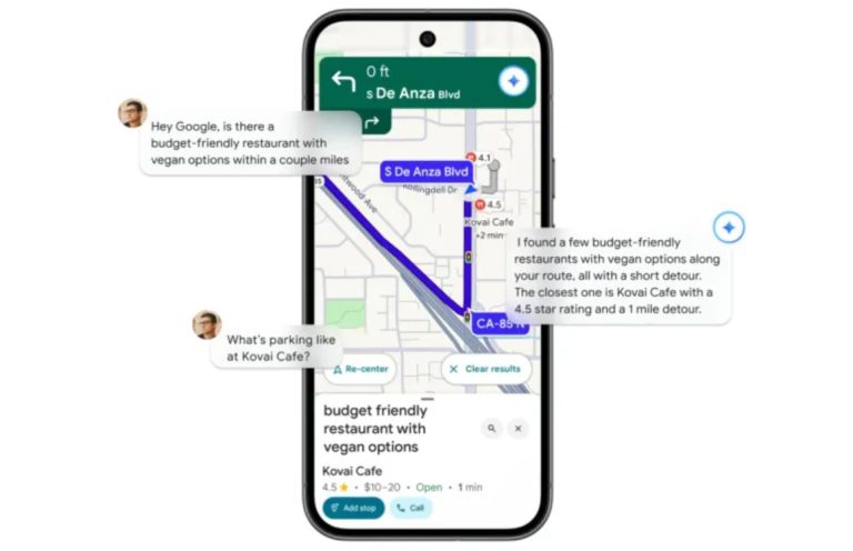 google maps gemini