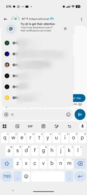 @ εφαρμογή SMS Android