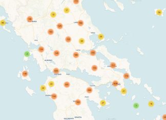 χάρτης καταφύγια