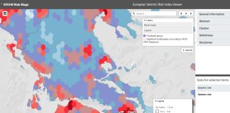 χάρτης εκτίμησης σεισμικού κινδύνου