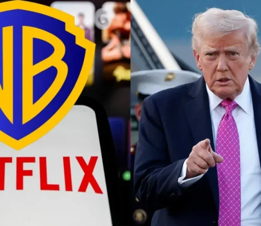 Ο Trump λέει πως αυτός θα αποφασίσει την εξαγορα της Warner Bros από το Netflix Trump Netflix