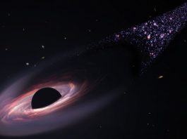 υπερμεγέθης μαύρη τρύπα