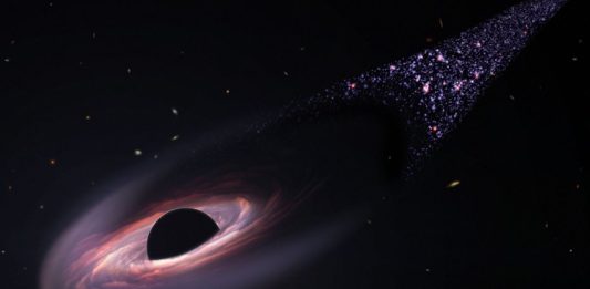 υπερμεγέθης μαύρη τρύπα